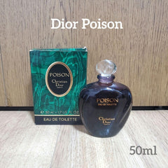 Vintage Christian Dior Poison 1.7oz 50ml Eau de Toilette Splash
