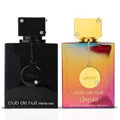 Armed Club De Nuit Intense Man & Untold Bundle 3.6oz 105ml Each