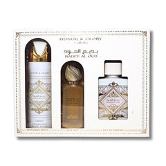 Lattafa Bade’e Al Oud Honor & Glory 3.4oz Eau de Parfum Gift Set Limited Edition