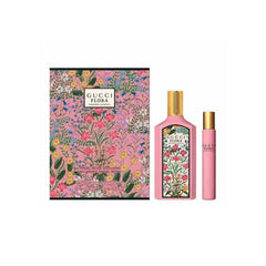 Gucci Flora Gorgeous Gardenia 2 Piece Travel Retail Exclusive Gift Set 3.3oz 100ml & 0.33oz 10ml