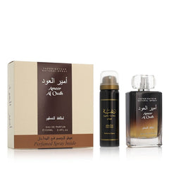 Lattafa Ameer Al Oudh Gift Set 3.4 oz + Deodorant