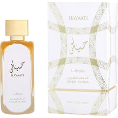 Lattafa Hayaati Gold Elixir 3.4 oz Men Eau De Parfum Spray