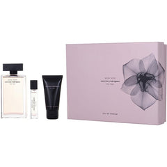 Narciso Rodriguez Musc NoirEau De Parfum Spray 3.4 oz + Lotion 1.7 oz + Mini Set