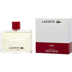 Lacoste Red Style In Play 4.2 oz Men Eau De Toilette Spray