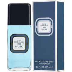 Royal Copenhagen Musk 3.4 oz Men Cologne Spray