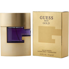 Guess Gold Men 2.5 oz Eau De Toilette Spray