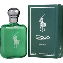 Ralph Lauren Polo Green 4 oz Men Cologne Intense Spray