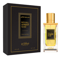 Masha'er Royal Amber Oud Gold Edition 3.4 oz Eau de Parfum